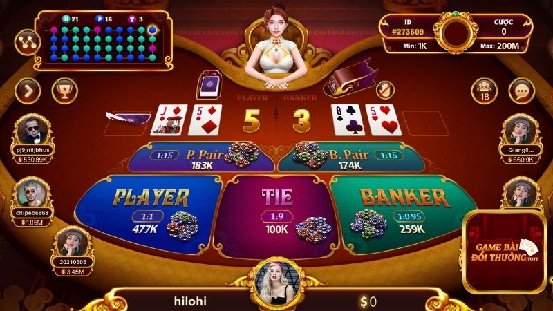 Chơi Baccarat cách chơi đơn giản