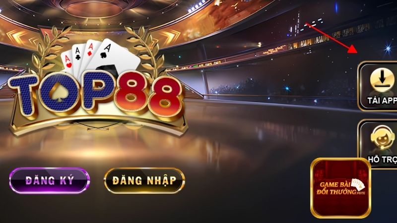 Game bài tương thích với ứng dụng Top88