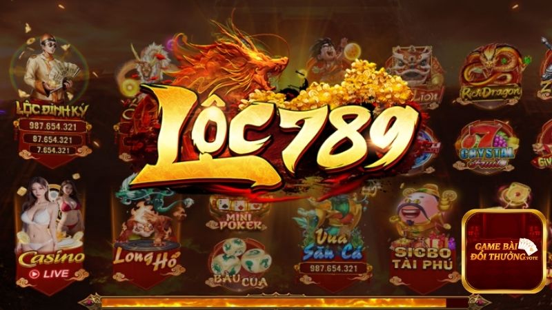 Cổng game bài đẳng cấp quốc tế Loc789