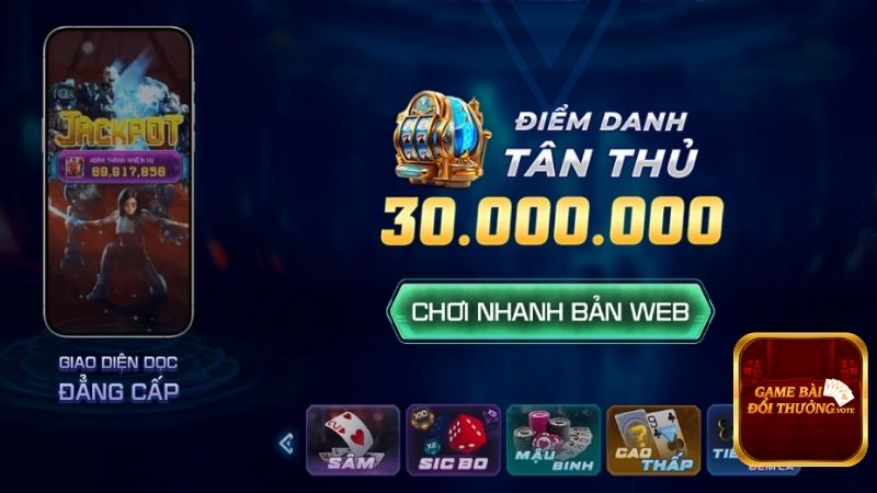 Cổng game bài đẳng cấp mọi thời đại Vboss18