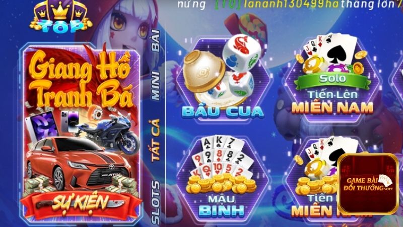 Game bài đẳng cấp uy tín hiện nay Won99