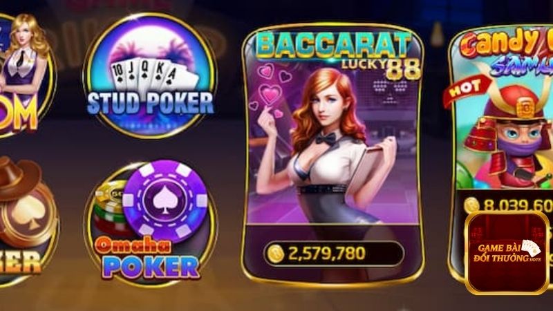 Top game bài đổi thưởng đáng trải nghiệm tại Fanvip