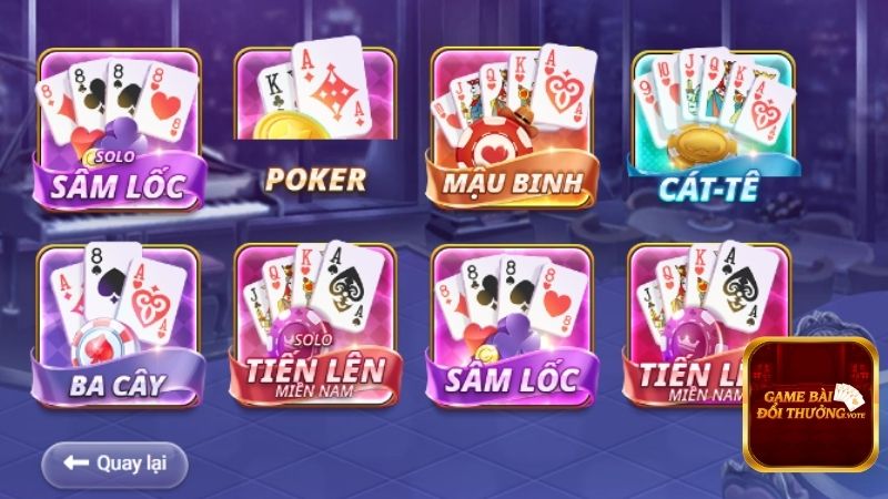 Top game bài đổi thưởng ăn tiền thật G365