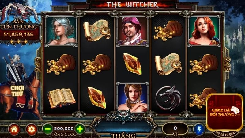 Slot game The Witcher WW88 hấp dẫn