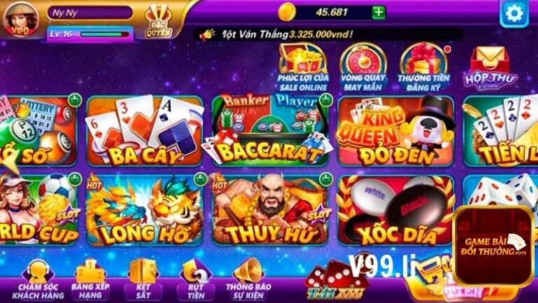 Cổng game bài V99