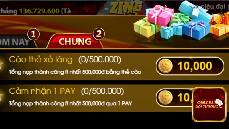 Zing88 - Cổng game đổi thưởng uy tín siêu hot mới nhất 2025 4 Khuyến mãi siêu hời tại Zing88