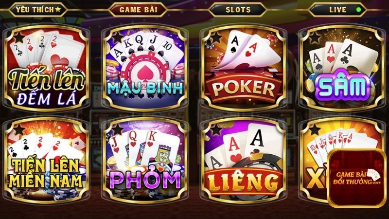 Chơi game bài tại Go88 - Vừa vui vừa có tiền thật! 3 Top 5 game bài đỉnh cao tại Go88